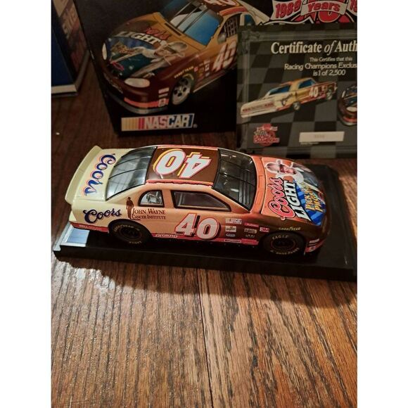 Vintage 99 Racing Champions Sterling Martin Die Cast Coors John Wayne Nascar Car - Picture 7 of 12
